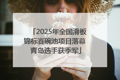 2025年全国滑板锦标赛碗池项目落幕 青岛选手获季军